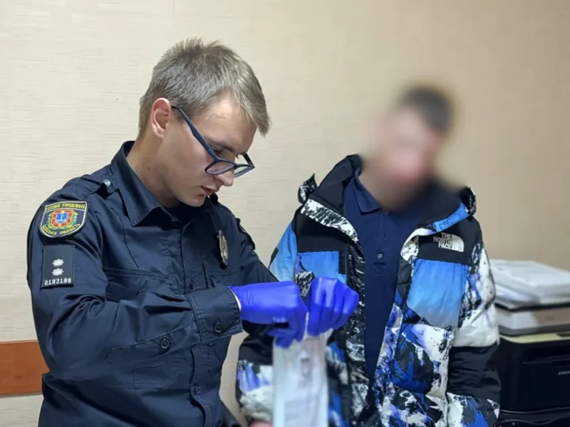 в Одессе задержали поджигателя