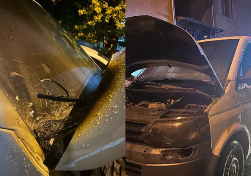 поджог авто