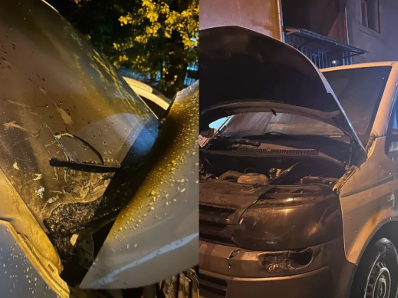поджог авто