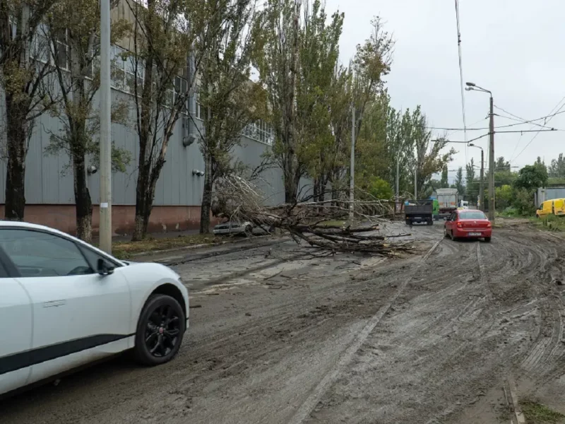 Одесса после мощного ливня