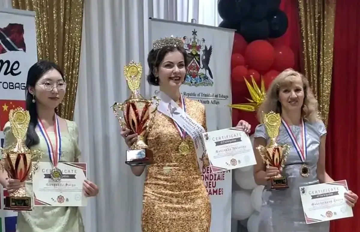 Вікторія Мотрічко шашки