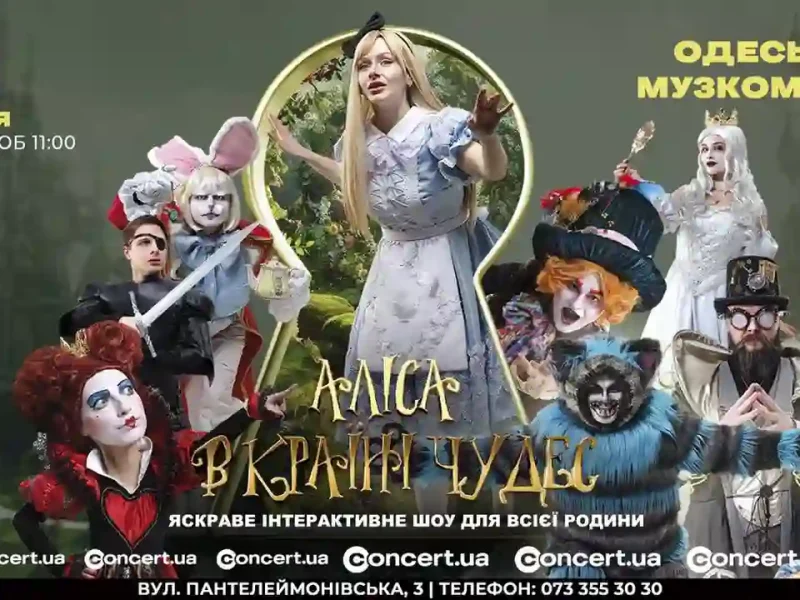 Афіша - Аліса у країні чудес
