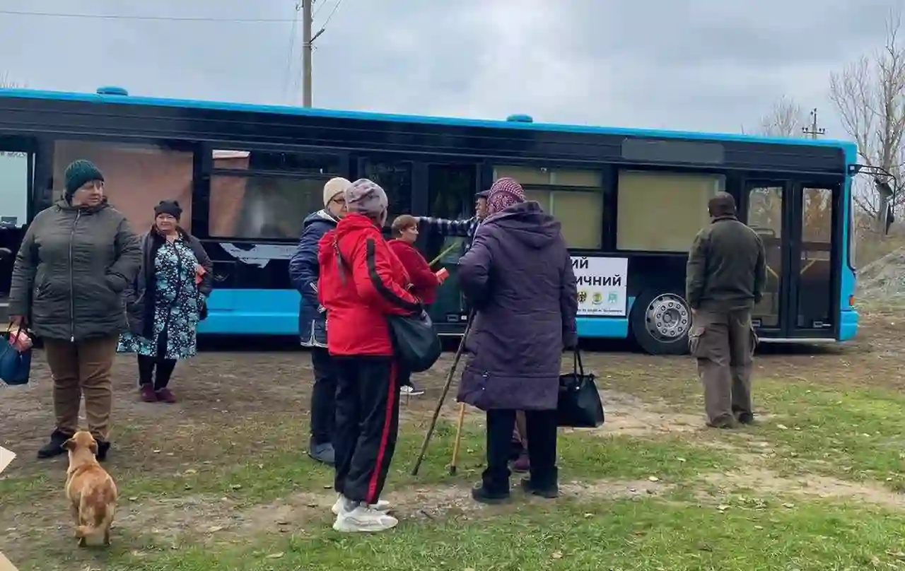 Автобус-лікарня приїхав у село