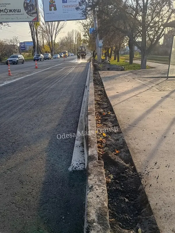 В Одессе появились кассельские бордюры