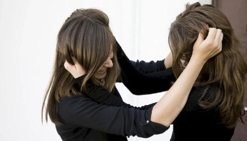 Девушки подрались