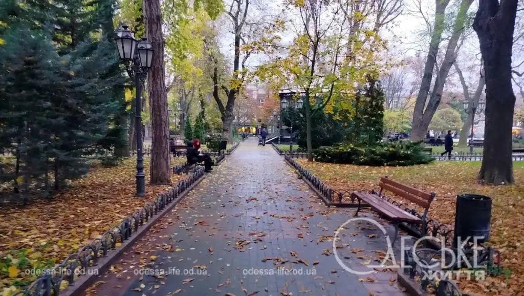 Горсад, аллея