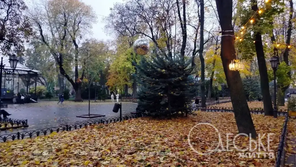 Горсад, деревья