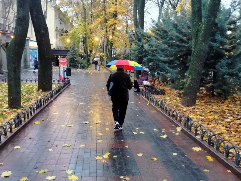 Осень в Горсаду Одессы