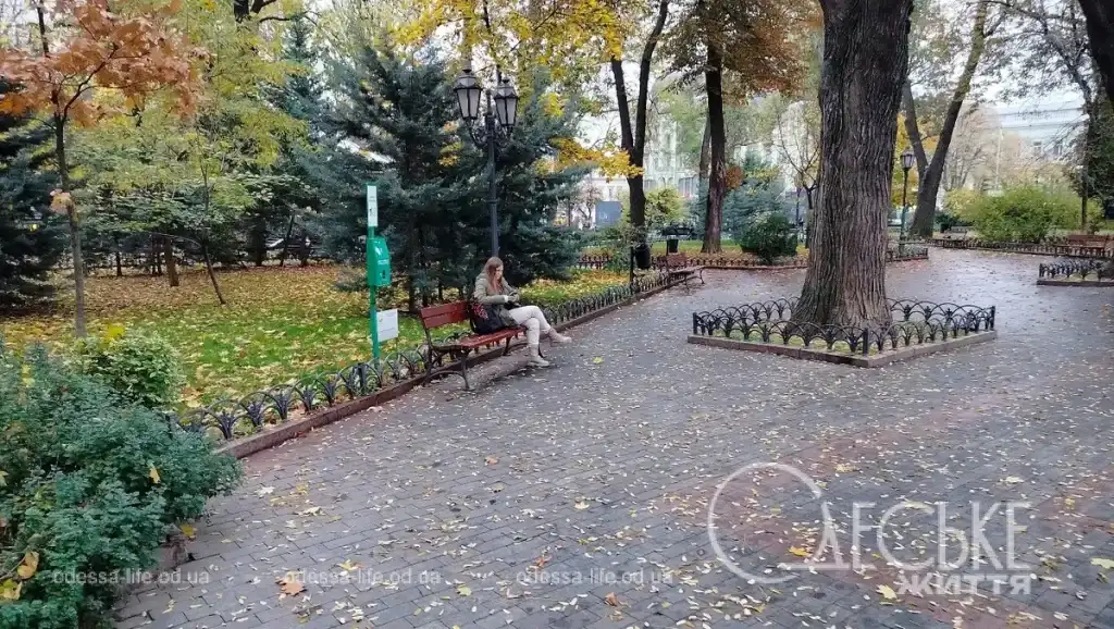 Горсад осенью