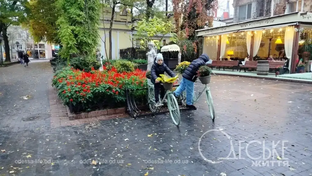 Одесский Горсад в ноябре