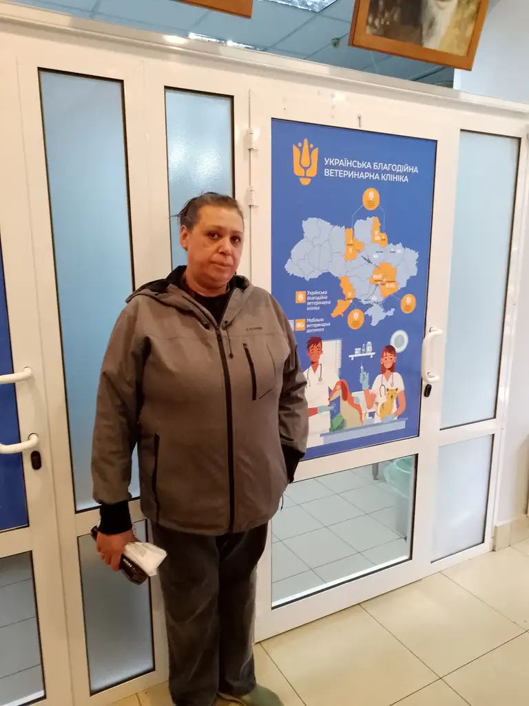 Волонтерка Ірина, яка допомагає безхатнім тваринам