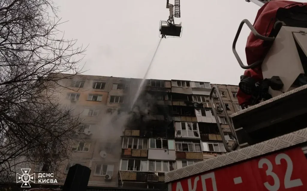 Массированная атака на Киев, 29 ноября 2025