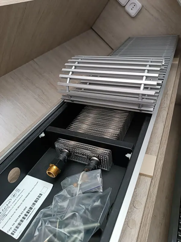 Радіатори опалення в підлозі