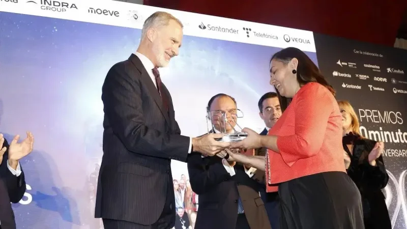 Король Іспанії Філіп VI вручив нагороду Оксані Бровко