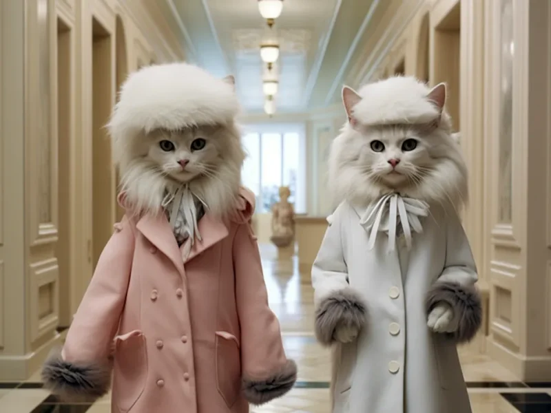 коти в шубі