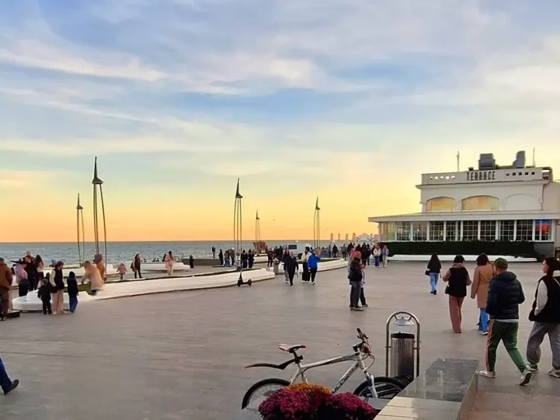 Осень на одесском Ланжероне