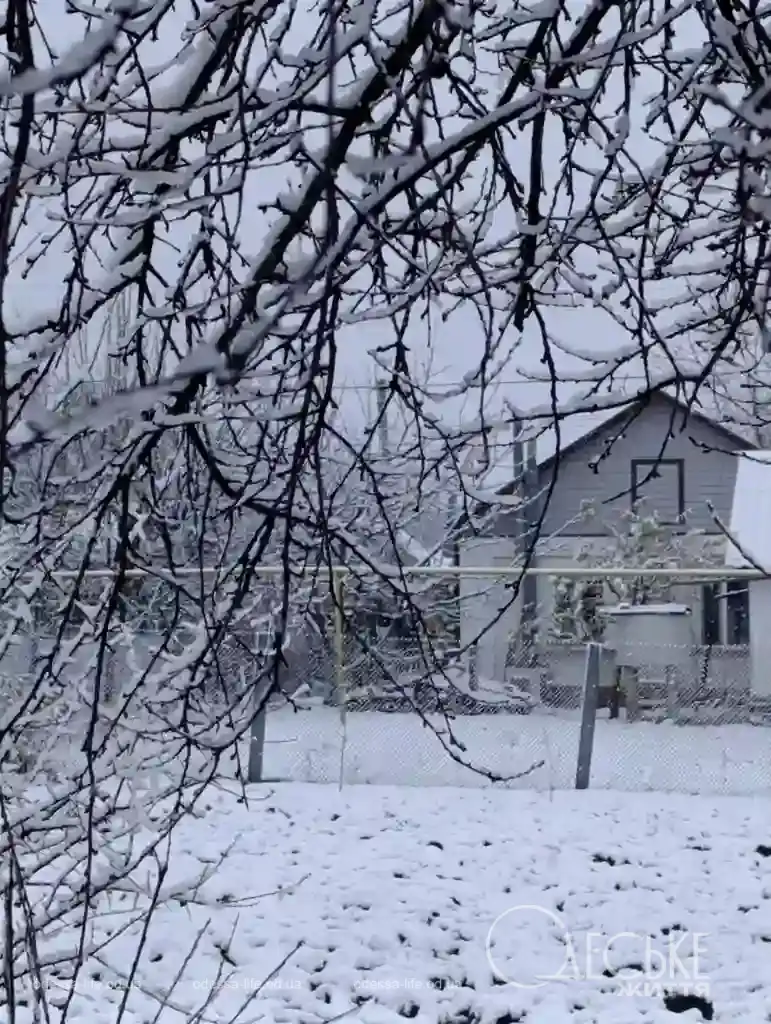 Перший сніг у Любашівці та Балті