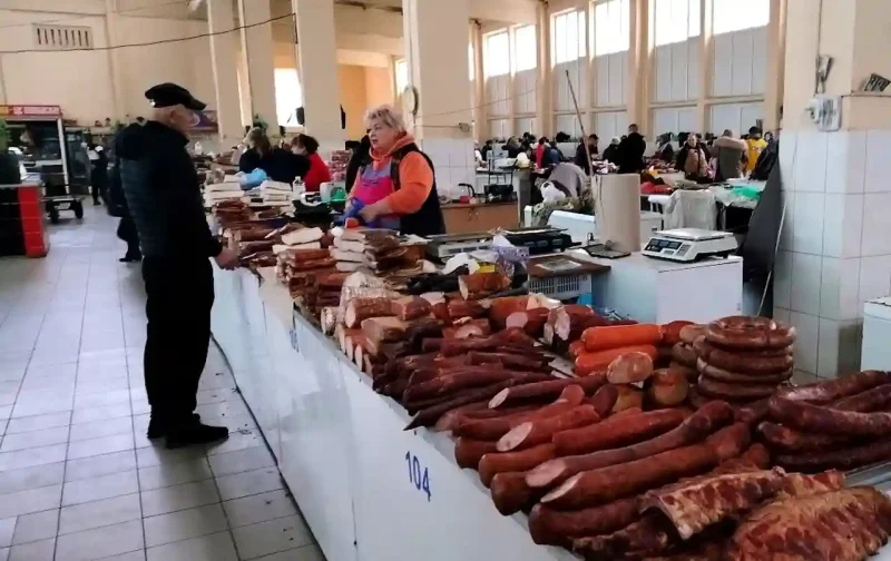 Мясной ряд на Привозе