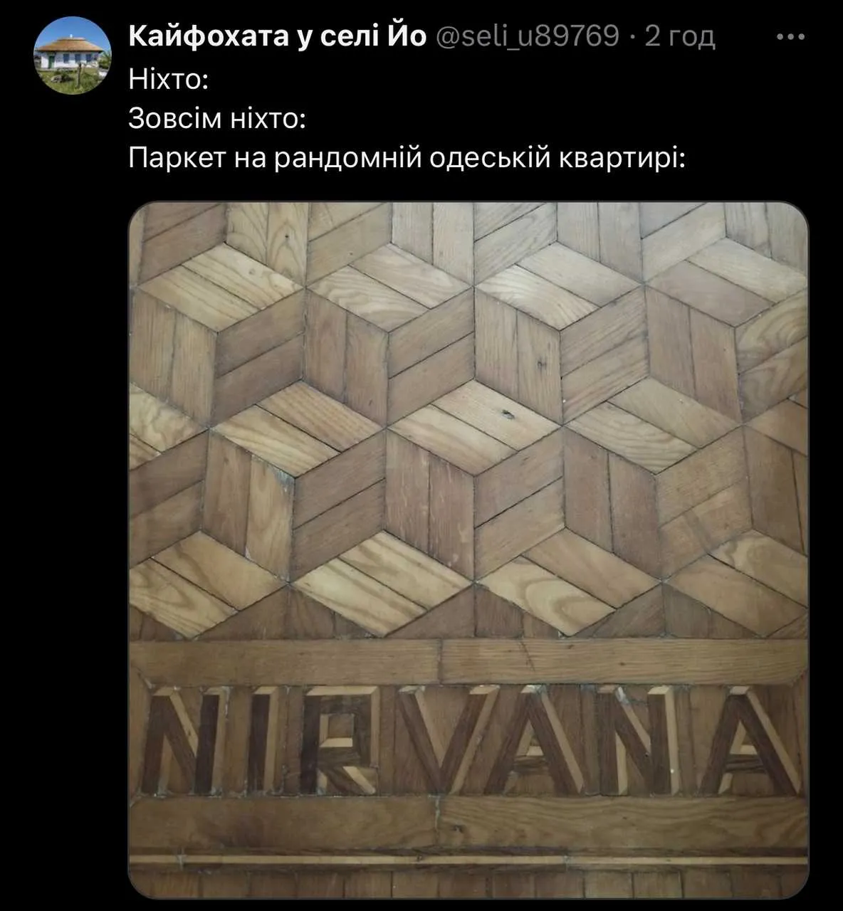 нірвана на полу