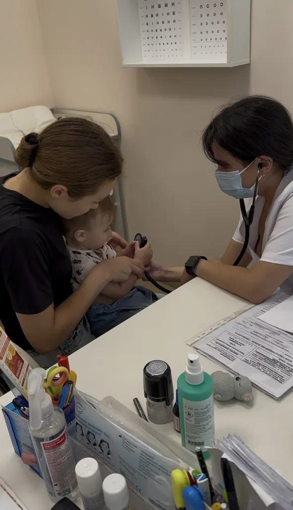 Під час прийому у лікаря