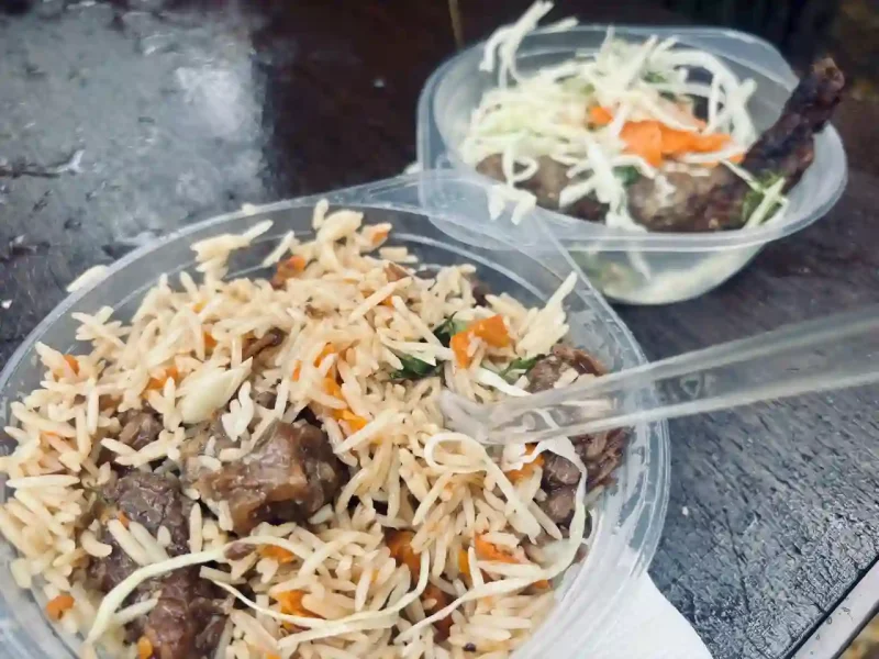 плов та люля кебаб