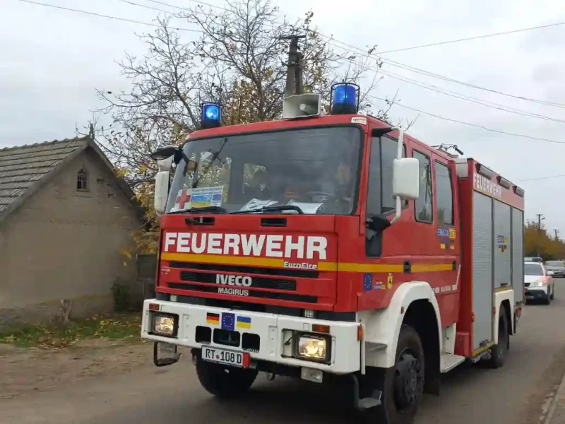 Пожежна машина з Німеччини