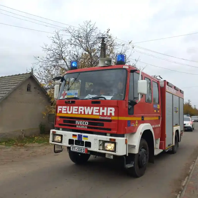 Пожежна машина з Німеччини
