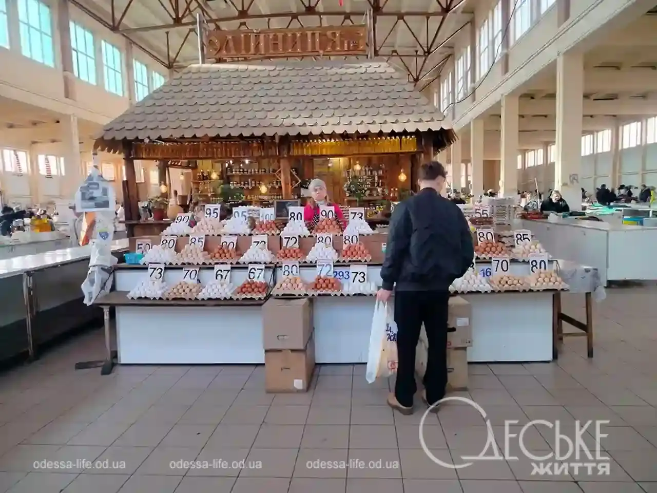 Яйця на Привозі