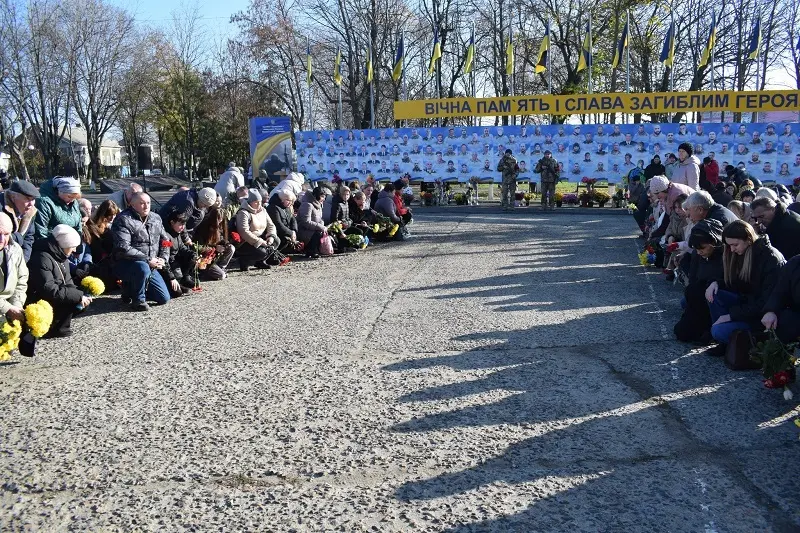 Куяльницкая громада сегодня проводила в последний путь своего Героя — Максима Дрыгальского