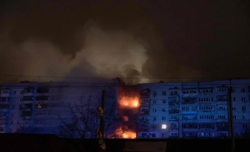 Удар по многоэтажке в Вышгороде, 30 ноября 2025