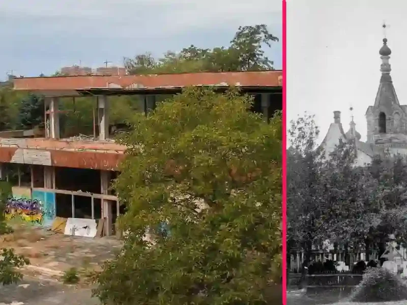 Санаторій Червоні Зорі та Воскресенкьке кладовище