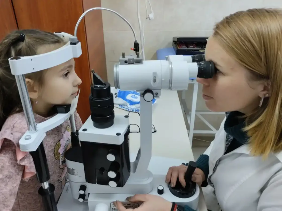Діти серед головних пацієнтів Інституту глазних хвороб
