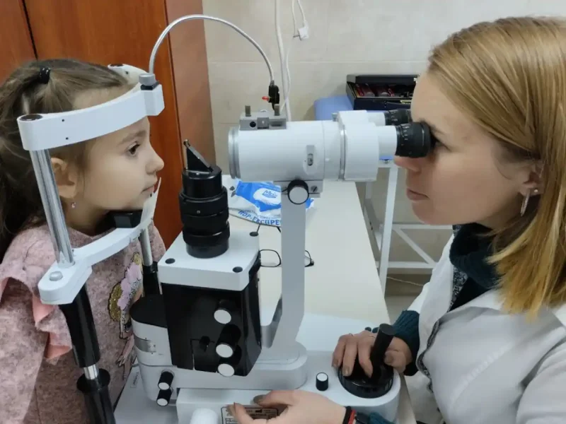 Діти серед головних пацієнтів Інституту глазних хвороб