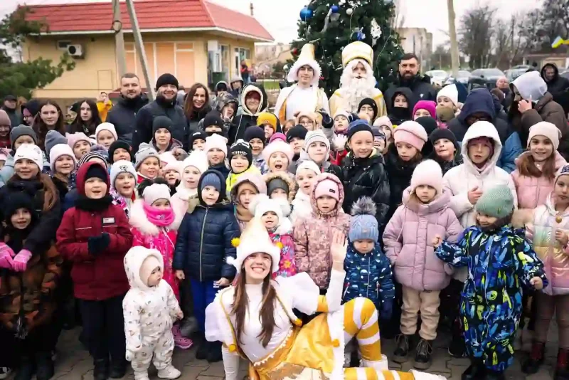 Різдвяна ялинка у Фонтанці