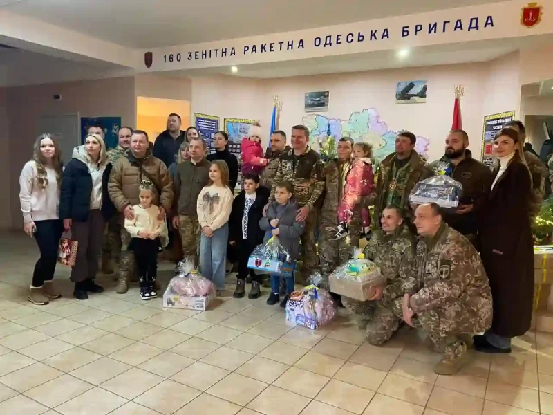 Різдво у 160-й зенітній бригаді