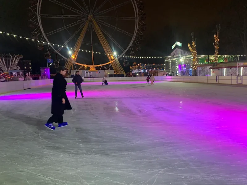 каток в парке Шевченко