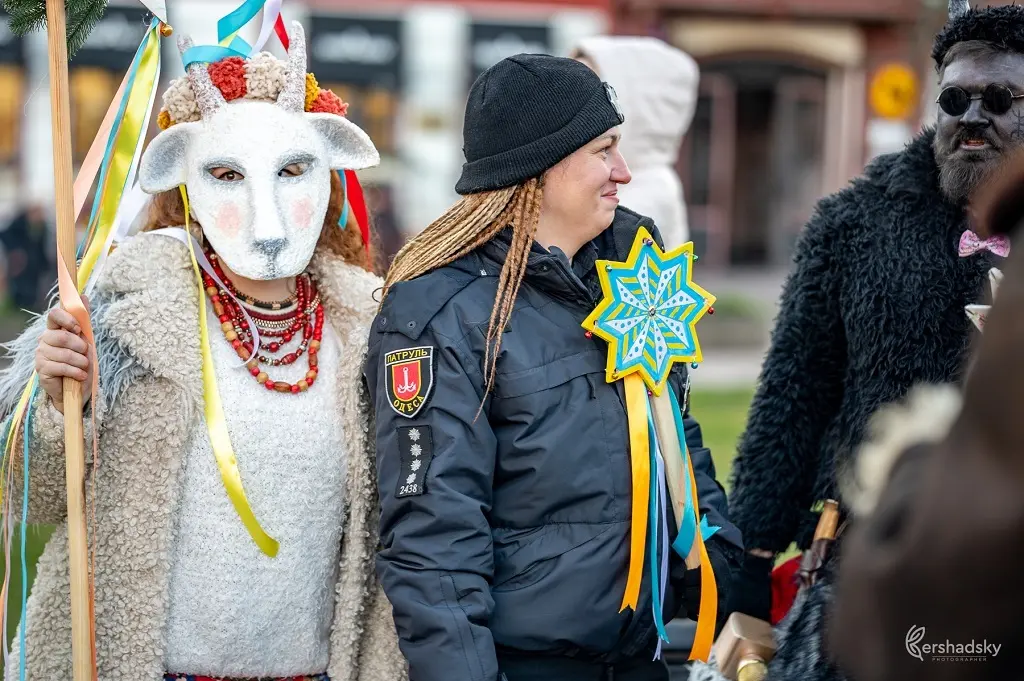 Загальна коляда в Одесі, хода