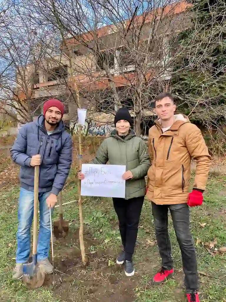 Суботник на території санаторію