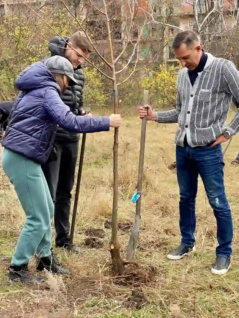 Суботник на території санаторію