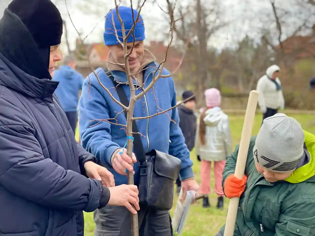 Суботник на території санаторію