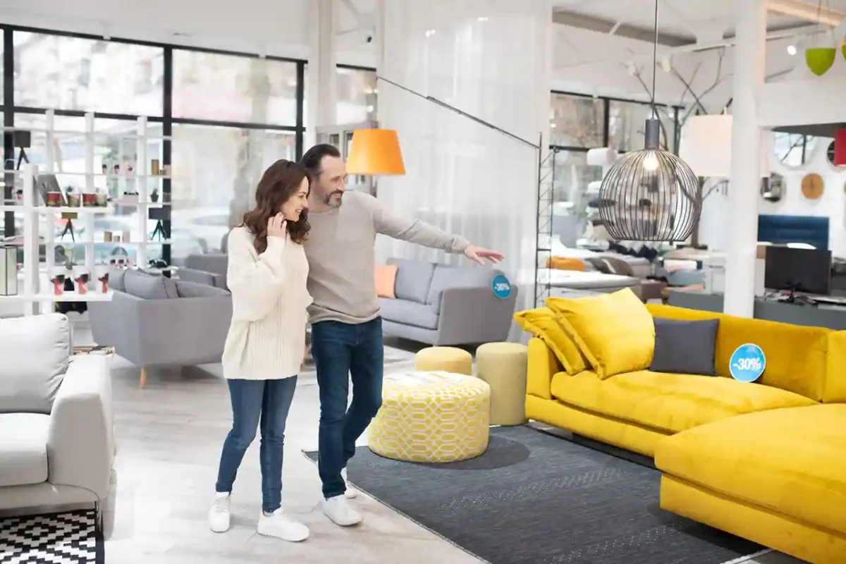 нові меблі в квартирі