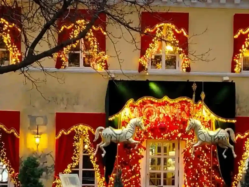 Новорічні вітрини одеських магазинів