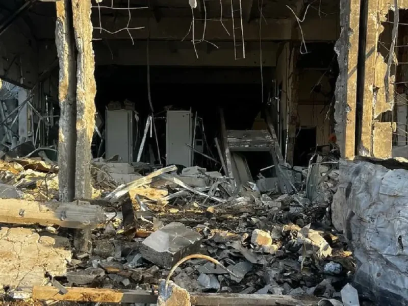 Разрушенный энергообъект