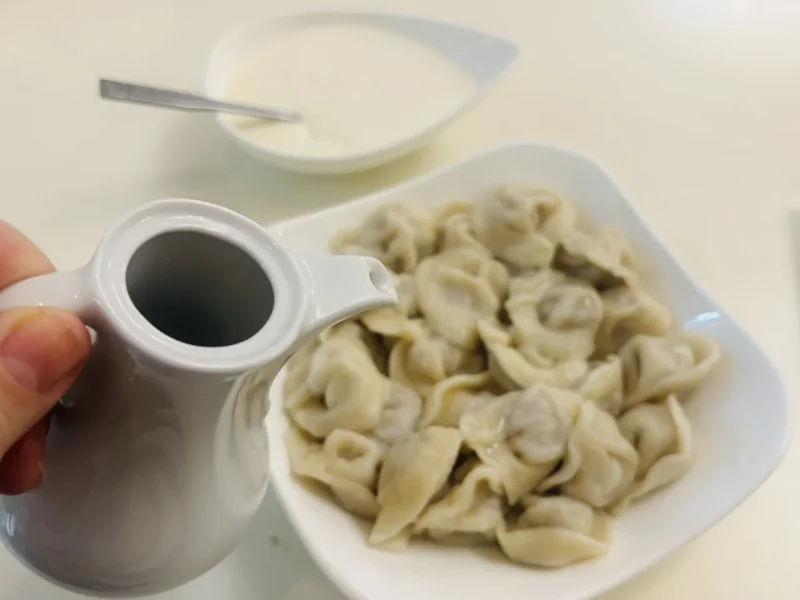 Пельмені у одеській пельменній