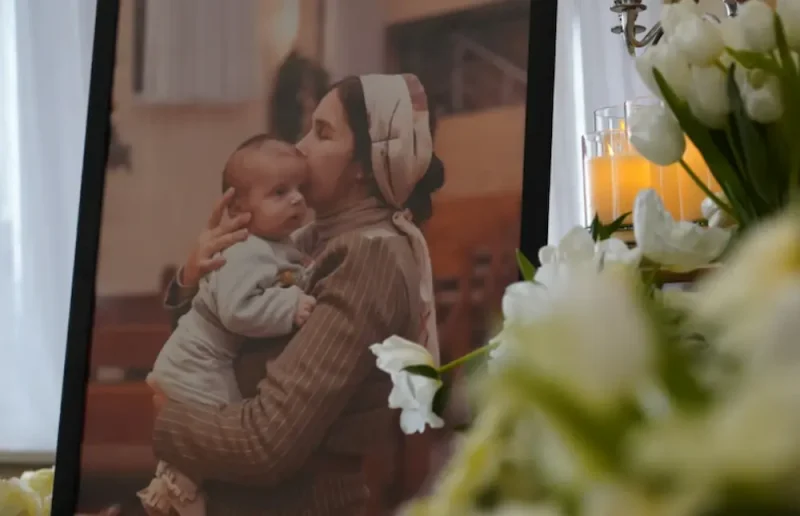 Анна Гайдаржи и ее сын Тимофей