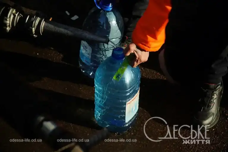 Подвоз воды в Одессе