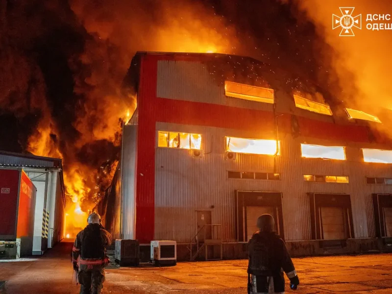 пожежа на складі