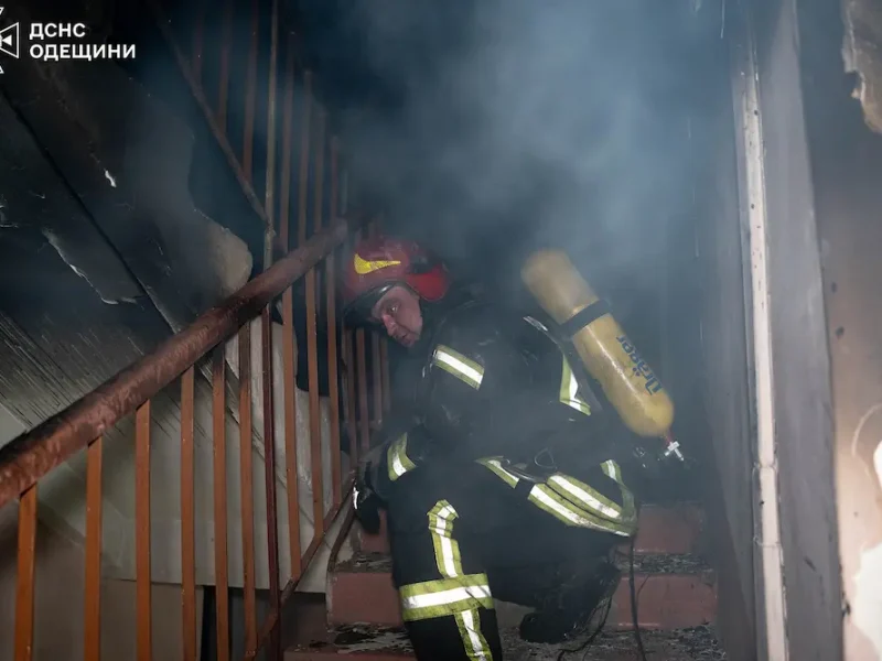 пожар на Академической