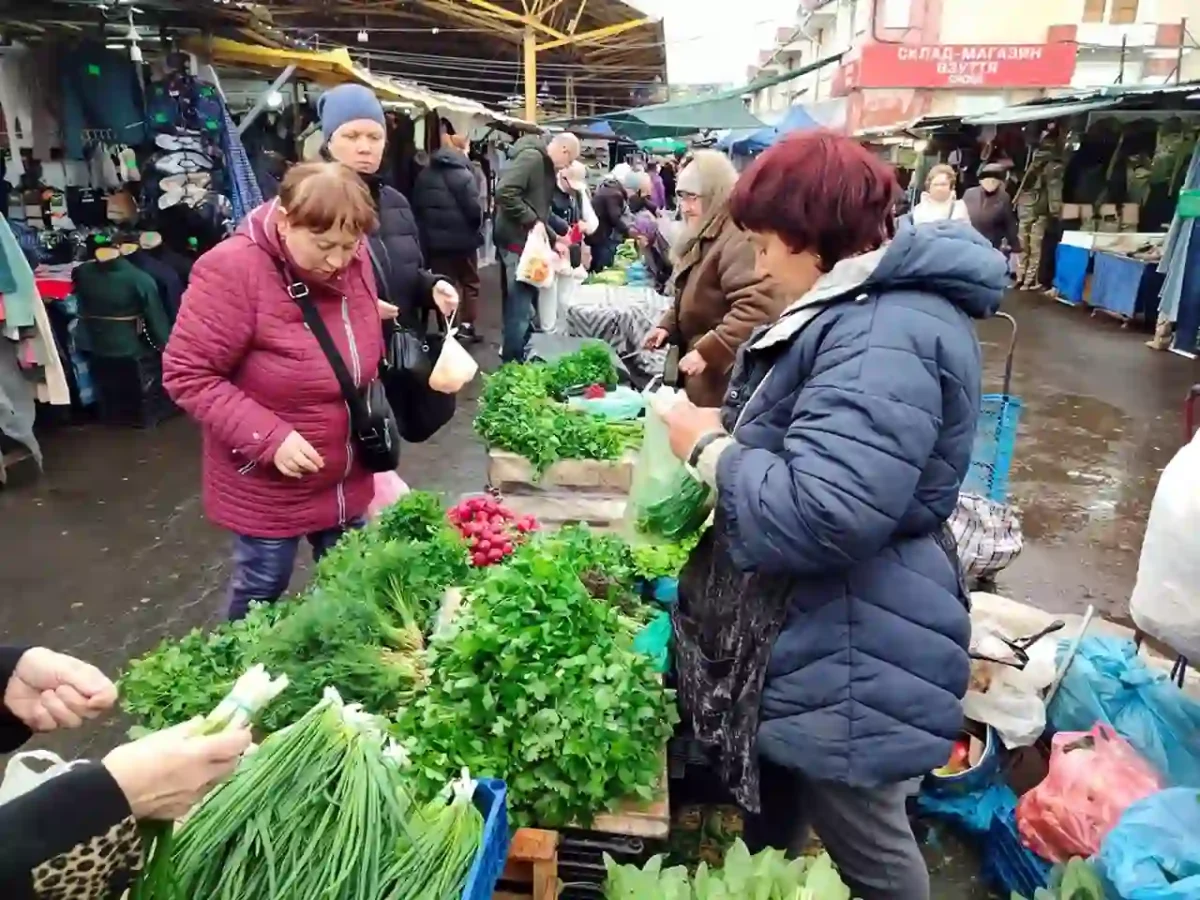 Привоз на початку зими