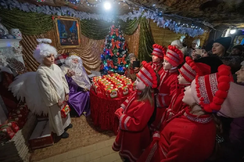 Святий Миколай під землею: під Одесою запрацювала найбільша у світі резиденція